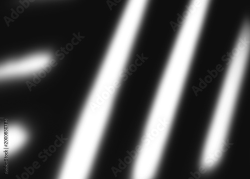 Abstract Shadow Lines – Black and White Contrast, Geometric Light Streaks, Dynamic Motion, Artistic Composition, Transparent Background PNG
