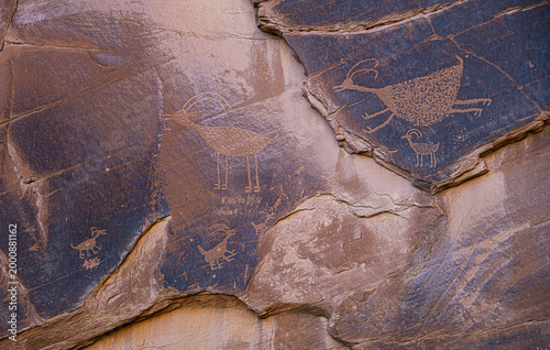 Foto petroglyphs