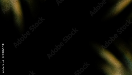 Canvas Print A dark and mysterious background with shadows and golden light effects creating