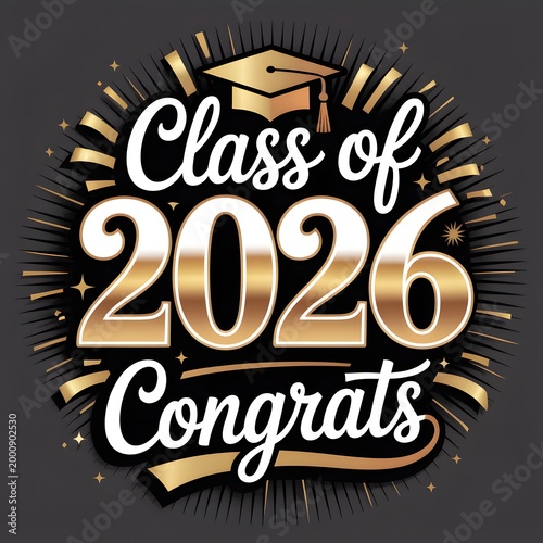 Graduation celebration design for Class of 2026