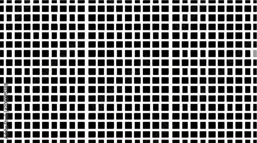 Abstract seamless pattern of black and white squares, perfect for digital backgrounds and graphic design elements