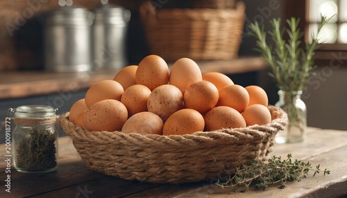 eggs in a basket