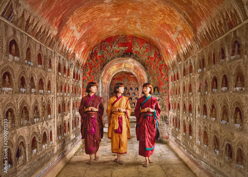 inside the temple