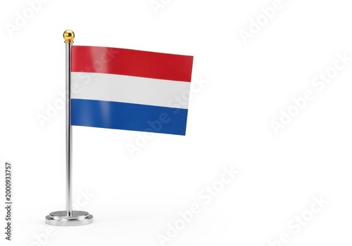 Small table flag of the netherlands isolated on white background Free Download Small table flag of the netherlands isolated on white background - GFXLoad