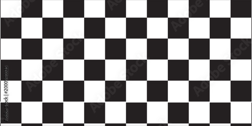 garis pola taplak meja hitam putih. Pola mulus Gingham. Latar belakang Natal. Tekstur goresan untuk kemeja tekstil kotak-kotak, taplak meja, kain, selimut, kertas, riasan. Cetak kotak-kotak.