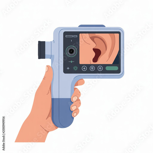 Digital Otoscope Ear Examination Device