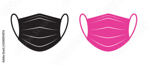 Mask element icon vector illustration, representing protection anonymity privacy theatrical performance identity disguise ideal for security apps dramatic design projects