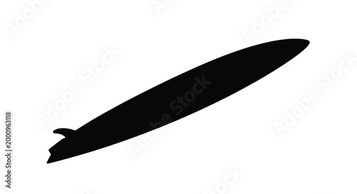 surfboard silhouette high quality professional detailed modern elegant
