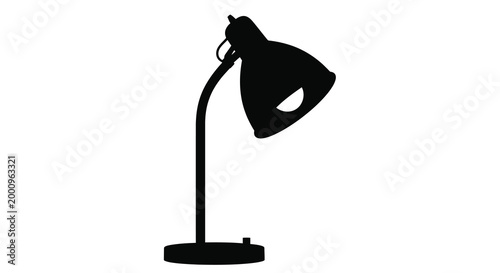 desk lamp silhouette high quality professional detailed modern