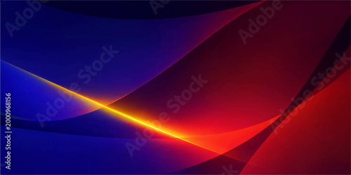 Abstract blue background with flowing light waves and futuristic fractal lines creates a dark purple motion pattern design for a technology energy wallpaper backdrop