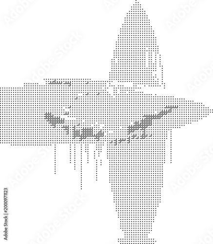 grid design creative aesthetic geometric pattern texture black element digital futuristic