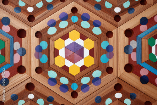 Modern graphic design Pentagon Geometric Art minimalist