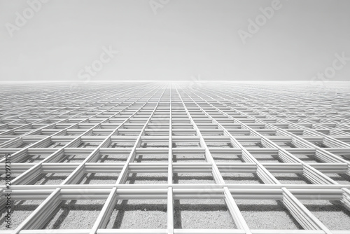 Modern Pentagon Grid Overlay geometric pattern transparent