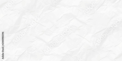 White crumpled paper texture background with organic folds and shadows, minimalist blank parchment for design mockups. minimalist background featuring the textured surface of white crumpled paper