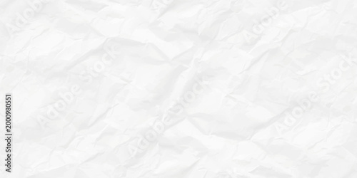 White crumpled paper texture background with organic folds and shadows, minimalist blank parchment for design mockups. minimalist background featuring the textured surface of white crumpled paper