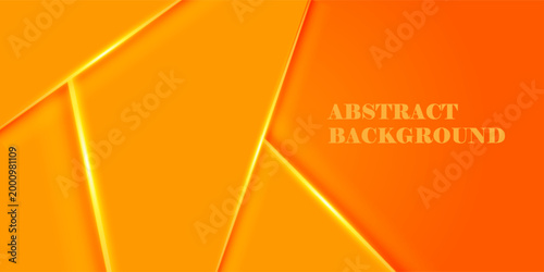 Abstract orange square overlap background for card graphics design. Orange background elements. Eps10 vector