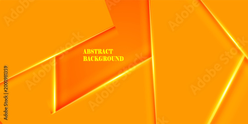 Abstract orange square overlap background for card graphics design. Orange background elements. Eps10 vector