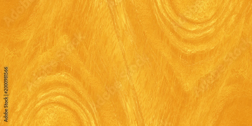 A natural dark oak hardwood floor design features a textured brown wood grain pattern on a weathered timber plank board surface for a rustic material wallpaper background. Golden yellow wood grain