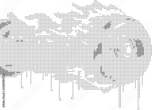 Pixel art vector abstract texture pattern background overlay website app UI branding