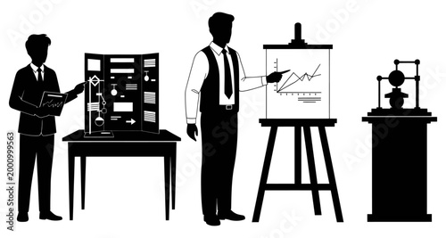 Vintage astronomical telescope with a classic wooden tripod and detailed engraving, evoking a sense of exploration and discovery.