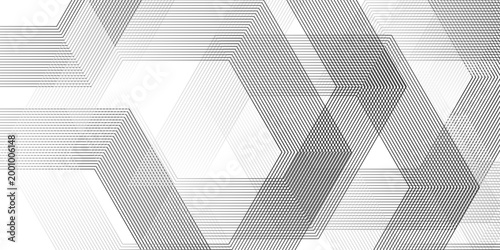 Modern abstract seamless lines background. Abstract triangle cube pattern lines. Illustration business technology concept diagonal stripes transparent background. 