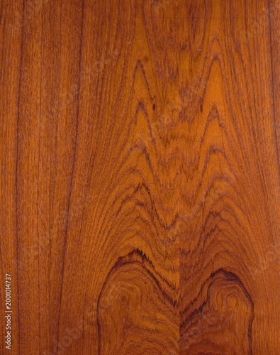 Photos Oiled teak wood texture with rich red brown natural grain pattern
