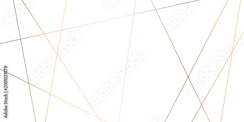 Abstract Minimal Light Gray and Transparent Background with Fine Intersecting Gold Lines, Creating an Elegant Geometric Network Pattern with Modern Luxury Linear Design Aesthetic.
