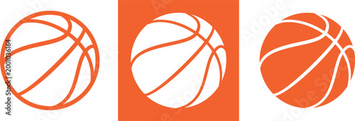 Basketball isolated on a white background