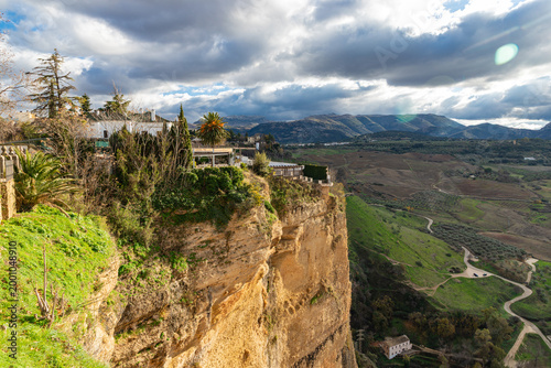 Ronda,medieval and historic city of Malaga, Andalusia, Spain