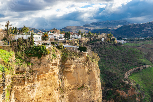 Ronda,medieval and historic city of Malaga, Andalusia, Spain