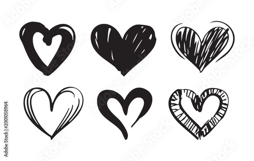 Laurel wreath silhouette set with black olive branch circular frames for victory or award designs.