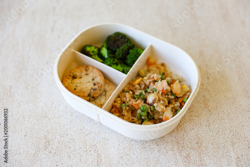 Combination Fried Rice Meal Prep