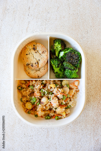 Combination Fried Rice Meal Prep