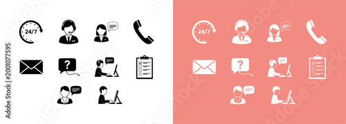 Collage of various shoe styles and designs in black and white and coral tones