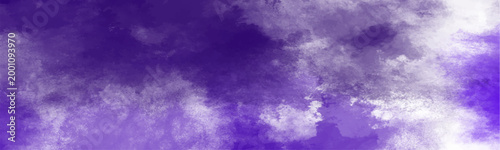 Soft purple and white watercolor wash background with diffused cloudy textures for serene abstract art and gentle design applications
