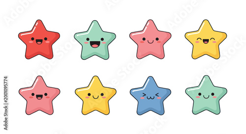 Cartoon stars illustration