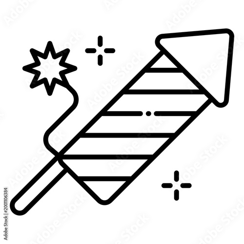 Fourth Of July Firework Rocket