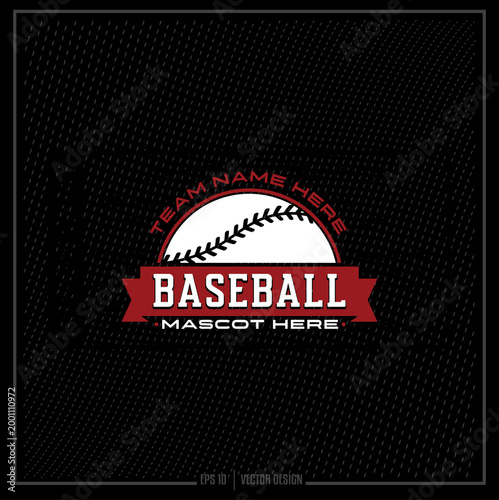 Baseball Sports Emblem