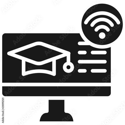 Online Study Icon