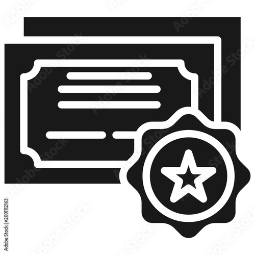 Certified Document Icon