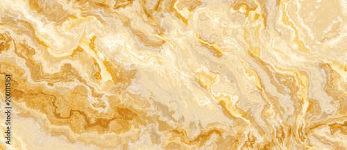 Schilderij op canvas A dramatic backlit onyx stone