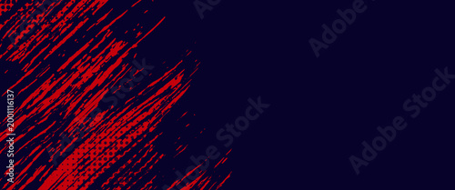 Halftone dots red and blue color pattern gradient grunge texture background. Dot pop art comic sport style vector illustration. grunge vector dots . eps 10