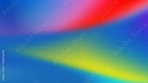 Konstfotografi A combination of very bright primary and secondary colors, such as Royal Blue, Vivid Red, Pink, and Bright Yellow