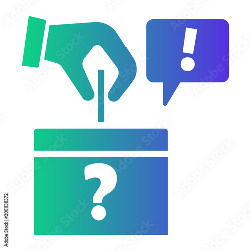 suggestion Gradient icon