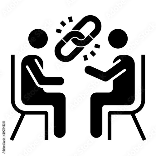 negotiation Solid icon