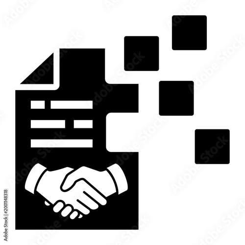 negotiation Solid icon