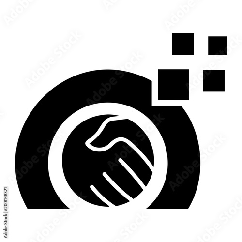 negotiation Solid icon
