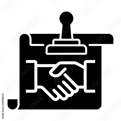 negotiation Solid icon