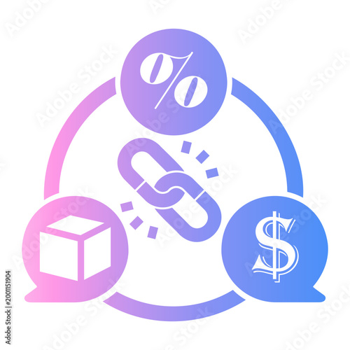 negotiation Gradient icon