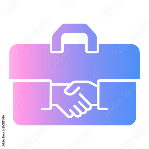 negotiation Gradient icon